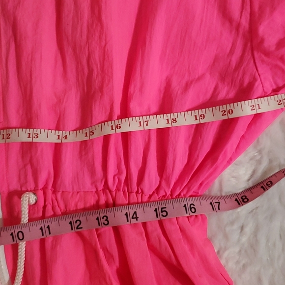 AVON FASHIONS Neon pink windbreaker jog running M - Picture 5 of 10